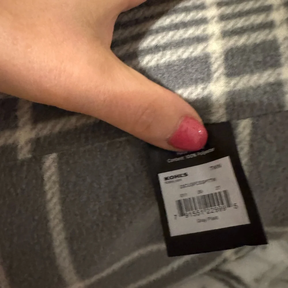 Cuddl Duds Gray Plaid Bedding Sheets